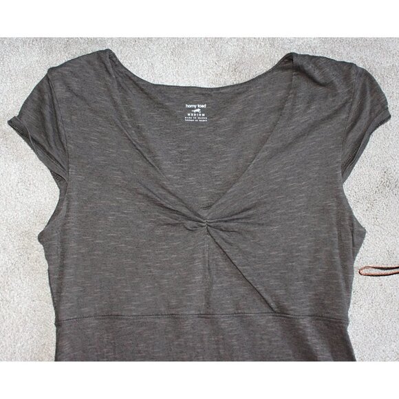 Horny Toad (Toad & Co) - Rosemarie A-Line Dress in Bark Brown - size Medium - Picture 6 of 9